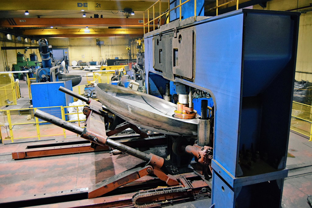 Steel Bombe Valley machinery